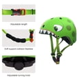 thumbnail image 3 of CNKOO Bicycle Helmet Kids Cartoon Safety Head Protection for Kids 5+ Years Light Weight Breathable for Bicycle   Fun Design  Colorful Helmet  Lightweight Plastic  Young Cyclists, 3 of 5