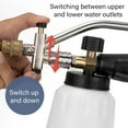 thumbnail image 4 of Multifunctional Foam Water Sprayers Double Connector Accessories Professional Lances Pressure Washer Extension Rod For Car, 4 of 8