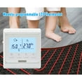 thumbnail image 3 of Labymos Boiler Thermostat 2.6Inch LCD Display Digital Weekly-programmable Room Thermostat Child Lock Intelligent Thermostat, 3 of 8
