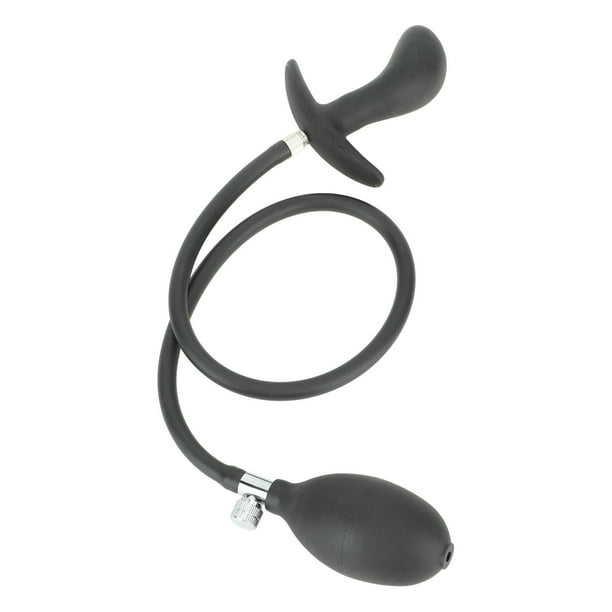 vaselina como lubricante anal Vibrador de empuje de silicona con tapón anal para hombres
