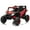 Red, variant on CazToi 12V Kids Truck with 4WD/2WD Switch Remote Control Spring Suspension & Bluetooth Music for Ages 3-8