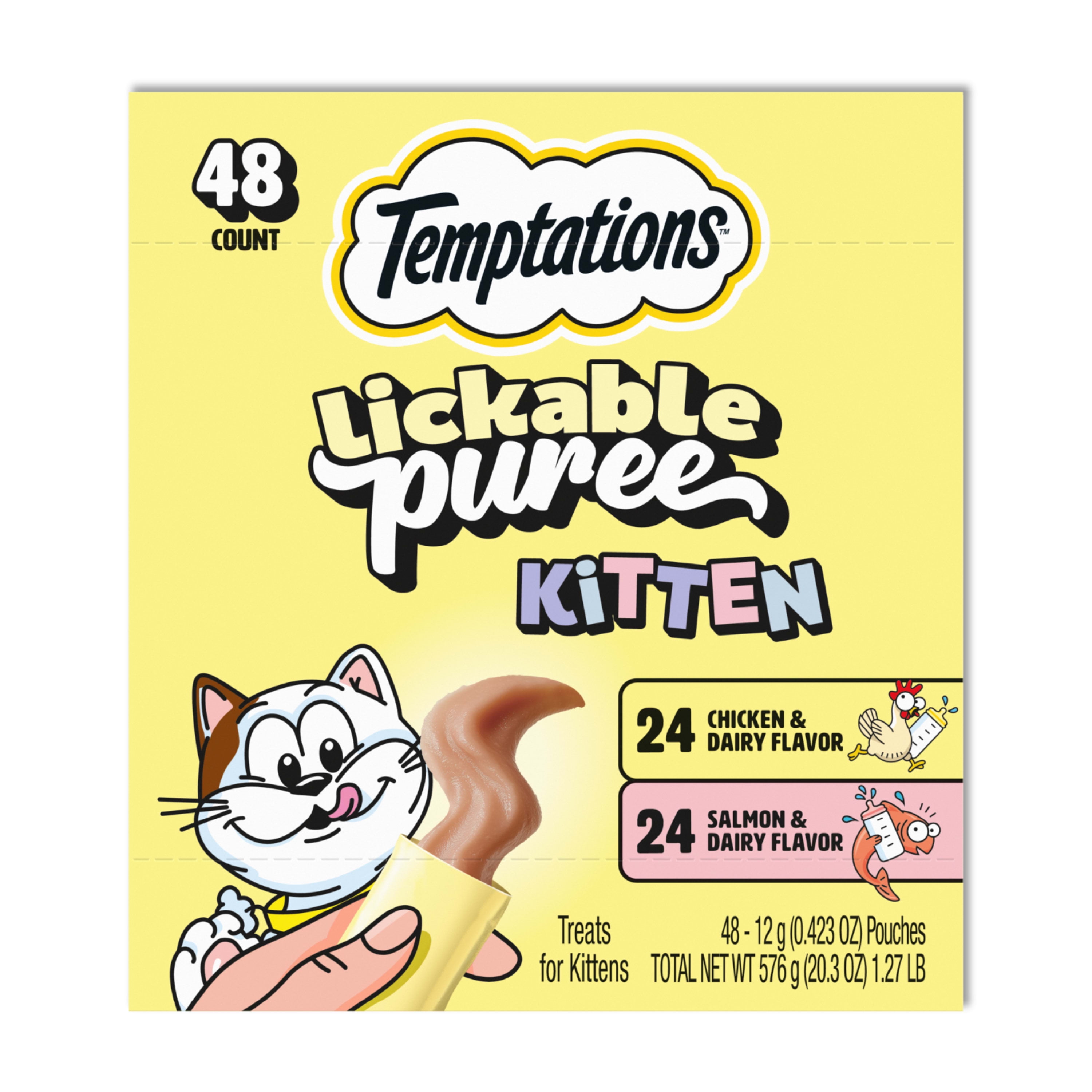 TEMPTATIONS Creamy Purrrr-ee Kitten 48ct MVMP