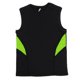 thumbnail image 2 of Camiseta de manga corta de compresión de secado rápido para gimnasio y ciclismo Black Green 3XL, 2 of 9