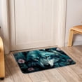 thumbnail image 6 of Wolf Non-Slip Polyester Floor Rug Office Kitchen Mat, Machine Washable, 6 of 6