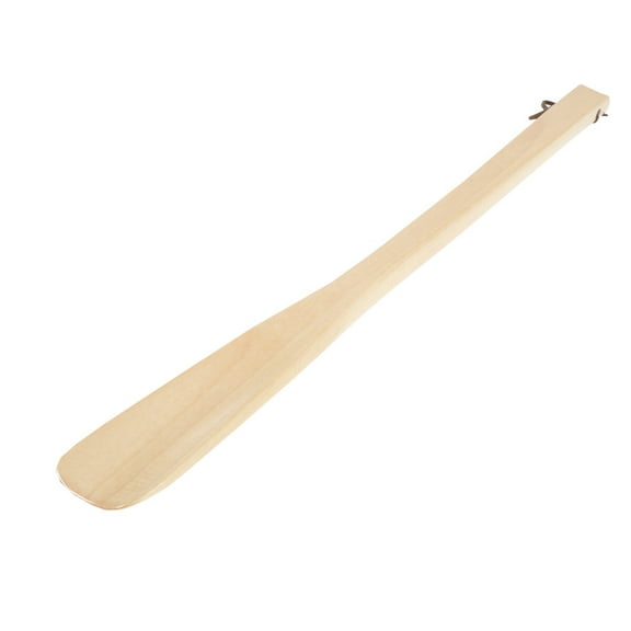 PENIKOKO 1Pc Wooden Shoe Horn Tool Durable Ergonomic Shoehorn for Home Office Travel Use