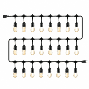 Better Homes & Gardens 2-Pack 48ft Patio String Lights