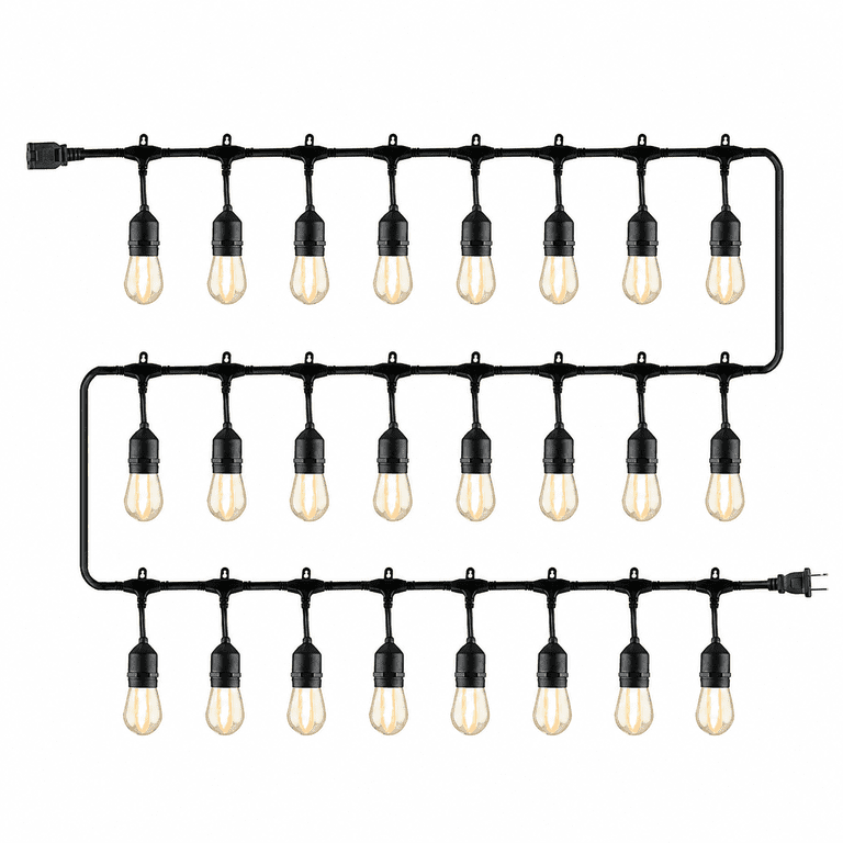 Better Homes & Gardens 2-Pack 48ft Patio String Lights photo 1