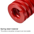 thumbnail image 4 of Uxcell Die Spring, 1 Pack 25mm OD 80mm Long Spiral Stamping Medium Load Compression Die Springs, Red, 4 of 6