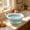 Sky Blue, variant on Portable Folding Sink, Collapsible Wash Basin for Camping and Travel, Space Saving Dish Pan for Small Kitchens and Dorms, Durable Plastic Tub for Washing Dishes, Laundry, and Outdoor Use