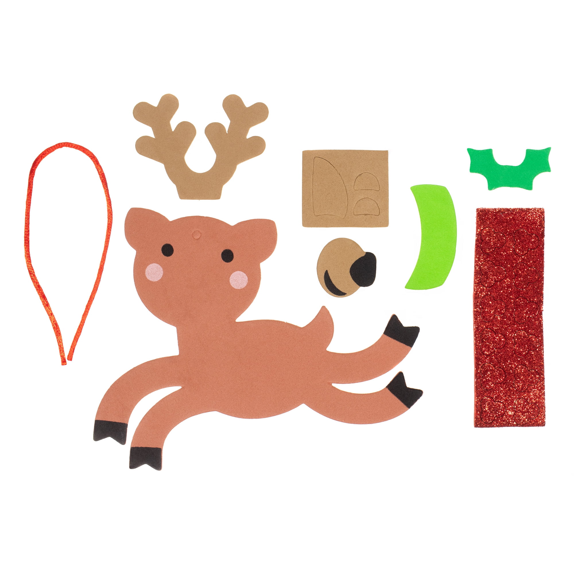 Craft County Holly Jolly Holiday Ornament Kits  Christmas Craft Kits