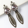 thumbnail image 3 of Easter Book Accessories: Vintage Copper Crown-Shaped Bookmarks - Stainless Steel Material - Gift for Readers and Book Lovers - Set of 2, 3 of 5