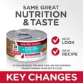 thumbnail image 4 of Hill's Science Diet Adult Healthy Cuisine Canned Cat Food, Seared Tuna & Carrot Medley, 2.8 oz, 24 Pack wet cat food, 4 of 8