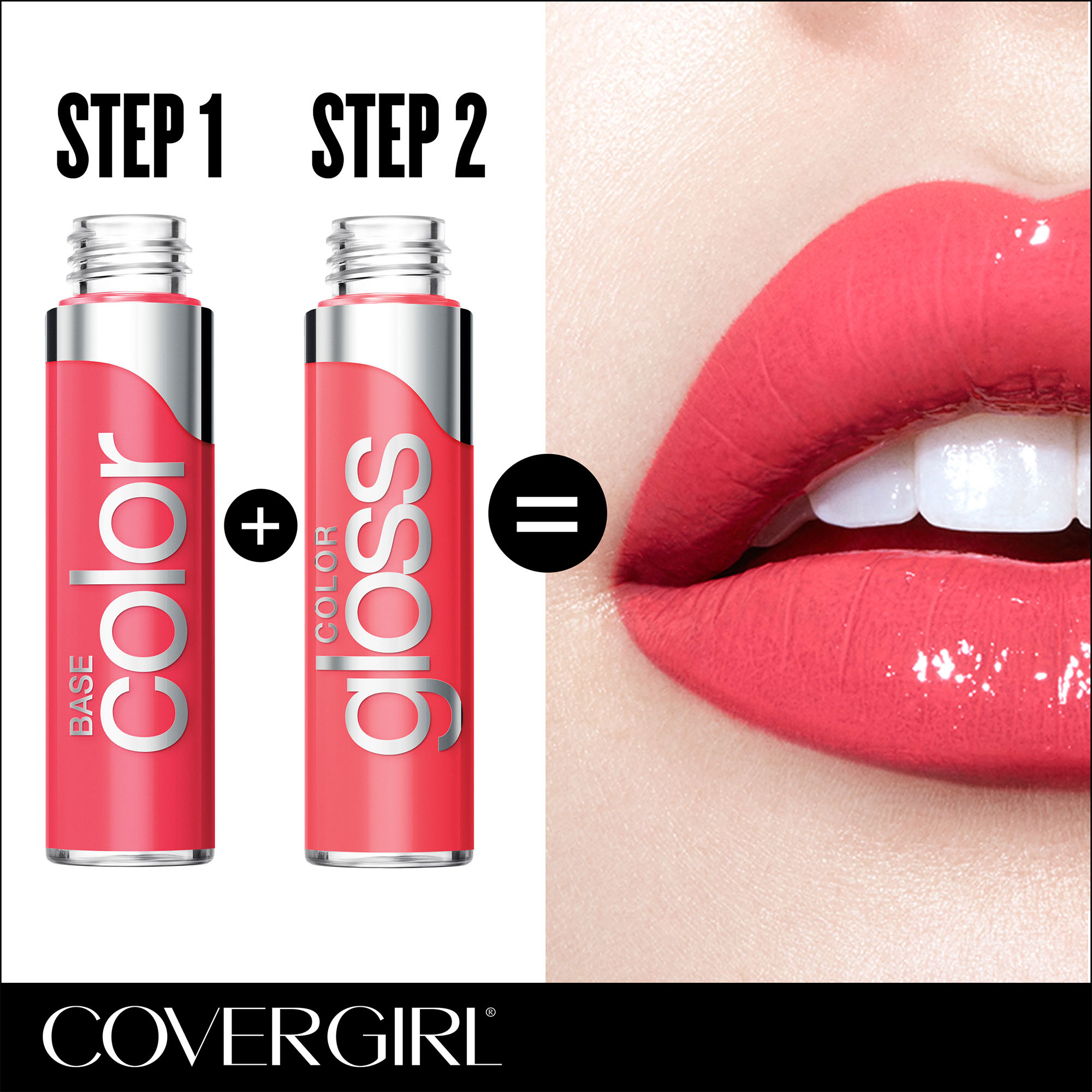 COVERGIRL Outlast All-Day Intense Base Lip Color & Color Gloss, Nude Intensity, .2 oz - image 4 of 4