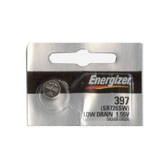 Pkg/(5) Type 397/396 Energizer Watch Batteries Tear Strip QWB397