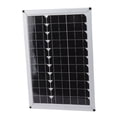 thumbnail image 2 of Panel solar de silicio monocristalino de 100 W y 18 V, 15,7 pulgadas de largo y 10,8 pulgadas de ancho, cargador portátil para coche, portátil, lámpara, 2 of 15