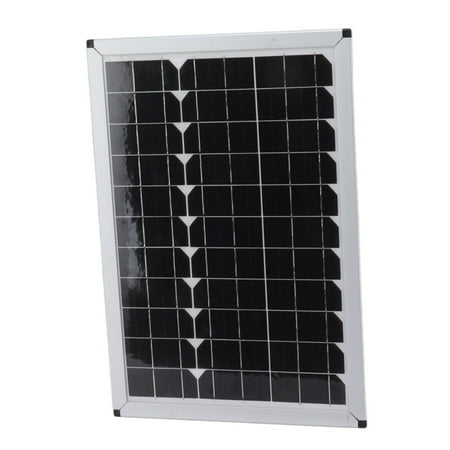 

Solar Panel 100W 18V Monocrystalline Silicon 15.7in Long 10.8in Wide Portable Solar Panel Charger for Car Laptop Lamp