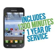 Samsung GALAXY Core Prime Android TracFone with 1200 Minutes/Texts/Data, Triple Minutes for Life
