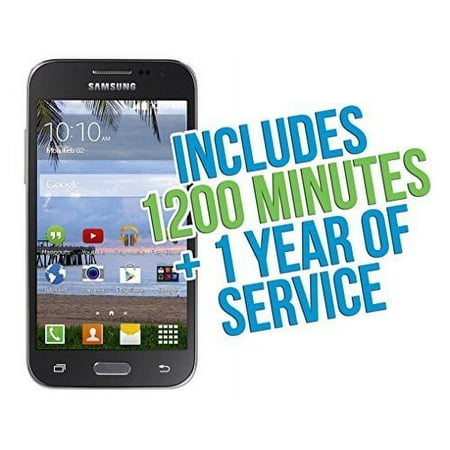 Samsung GALAXY Core Prime Android TracFone with 1200 Minutes/Texts/Data, Triple Minutes for Life