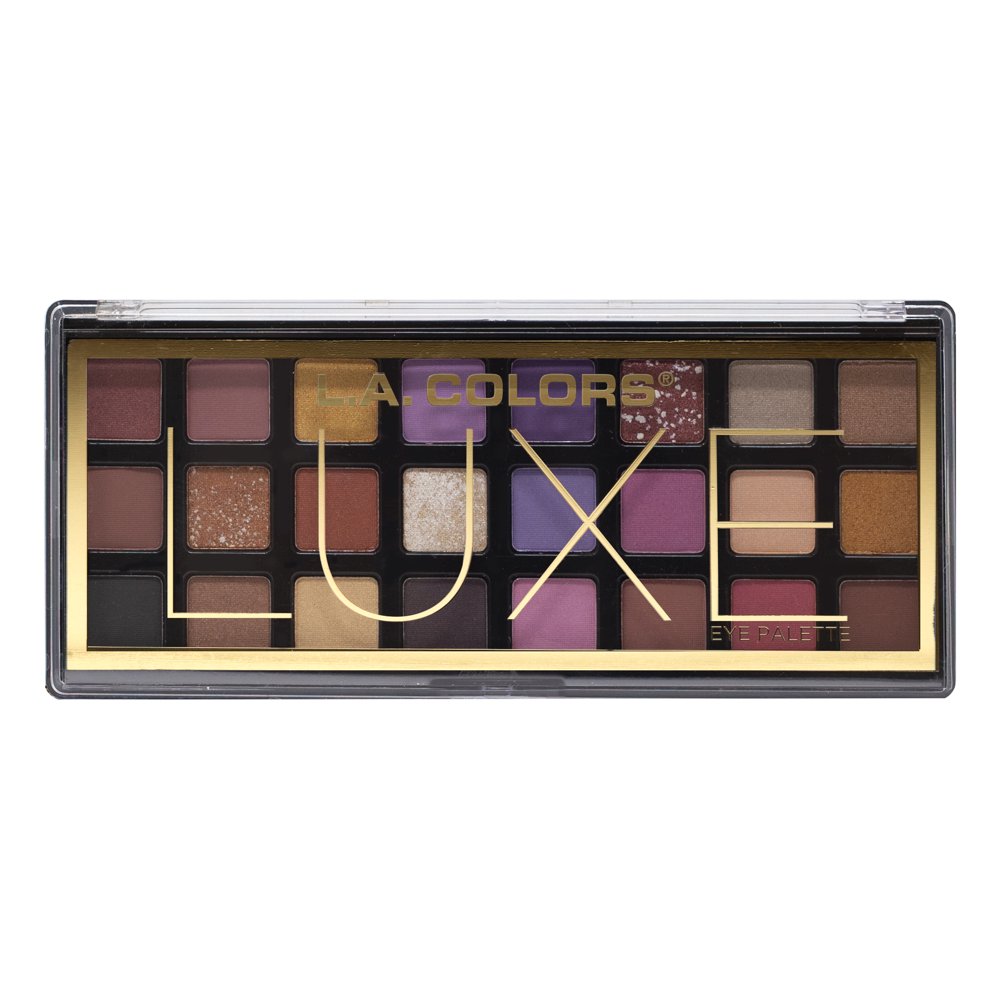 (10 Value) L.A. Colors 24Color Luxe Eyeshadow Palette, Luxury