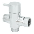 thumbnail image 3 of LIYJTK Shower Head Diverter Valve G1/2 - 3 Way Diverter Valve for Handheld and Fixed Spray Showerheads - Easy Switching Between Multiple Shower Options, 3 of 9