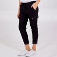 thumbnail image 4 of Sngxgn Women's Wide Leg Sweatpants Fall Casual High Wasited Pants(Black,L), 4 of 6