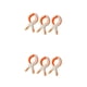 thumbnail image 2 of Bewildely Clip para toallas de playa de 3 piezas Pinzas para edredón antideslizantes a prueba de viento Pinzas para la colada Blanco 2Conjunto, 2 of 6