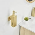 thumbnail image 6 of Stainless Steel Wall Mounted 250MLSoap Dispenser Pump Bottle Bathroom Accessorie Gold, 6 of 9
