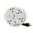 White, variant on Power Strip With USB Ports 6.56 Ft Extension Cord 5 AC Outlets 3 USB-A Ports Compact Circular Design With Built-in LED Lamp And Rotating Cable Storage