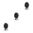thumbnail image 2 of Baohd High Temperature Fiber Messy Hair Buns Natural And Beautiful Fit For Any Face Shape Safe natural black 3Set, 2 of 6
