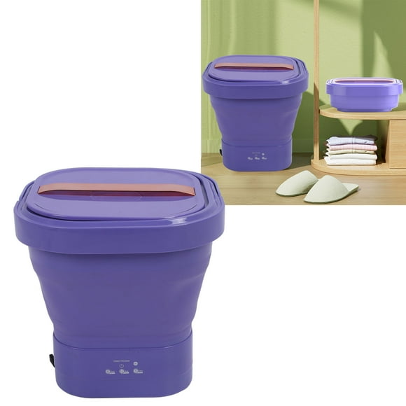 Mini Lavadora, Lavadora Portátil para Ropa Interior, Ropa de Bebé o Calcetines, Mini Lavadora Portátil adecuada para Apartamentos, Dormitorios, Camping, Vehículos Recretros,