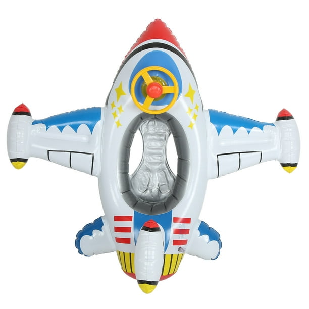 Figurine de Natation en Forme d'avion - Bateau Gonflable pour
