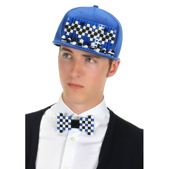 Bricky Blocks Blue Snapback Hat