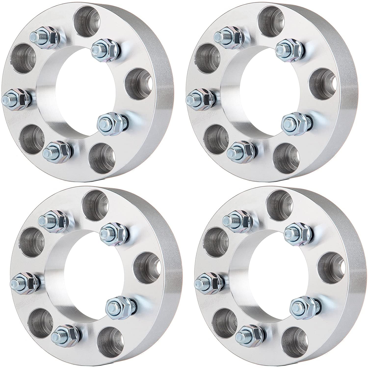 4X 1.5" Adapter 5x135 to 5x4.5 Wheel Spacers 12x1.5 For 1997-2003 Ford F-150