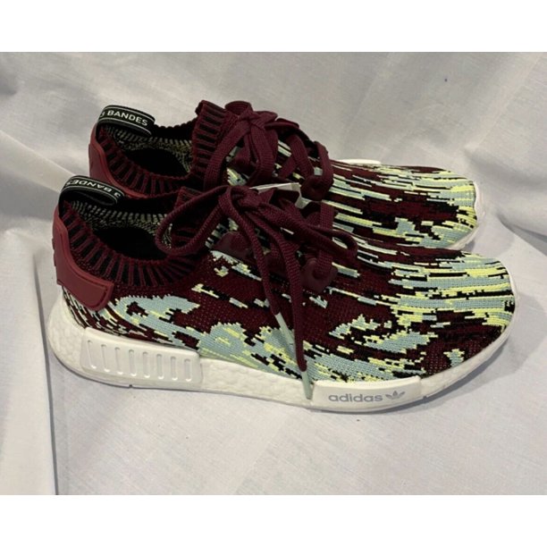 Adi - das NMD_R1 Sneakersnstuff Datamosh 2.0 Mens 10 Maroon Core Black DB2843