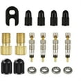 thumbnail image 3 of Universal Bike Valve Core Tool Kit - Presta to Schrader Adapter with Valve Cores, Caps, and Removal Tool for MTB, Road, and Electric Bikes (15-Piece Set), 3 of 4