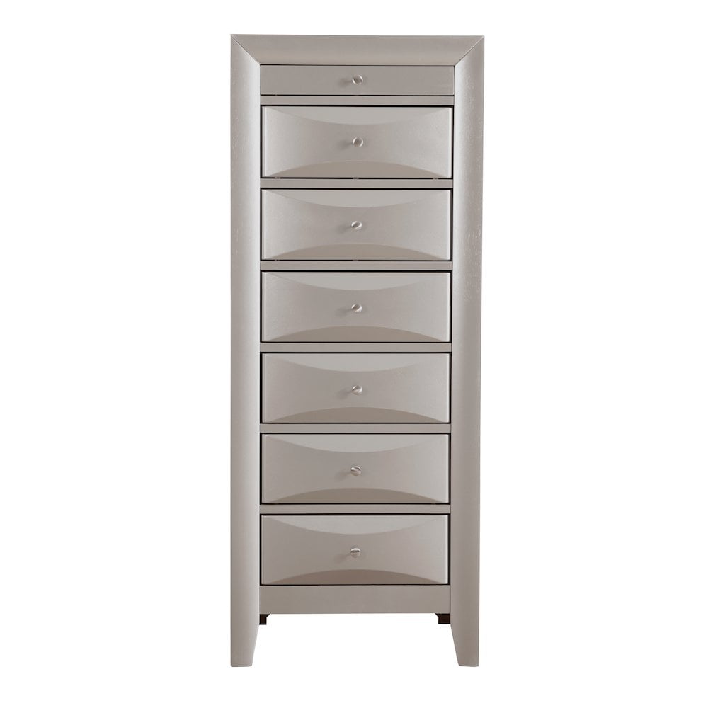 Glory Furniture Marilla Lingerie Chest in Champagne Color