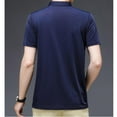 thumbnail image 1 of Akiihool Polos for Men Tall Men's Golf Polo Shirt for Summer Tops (Navy,3XL), 1 of 5