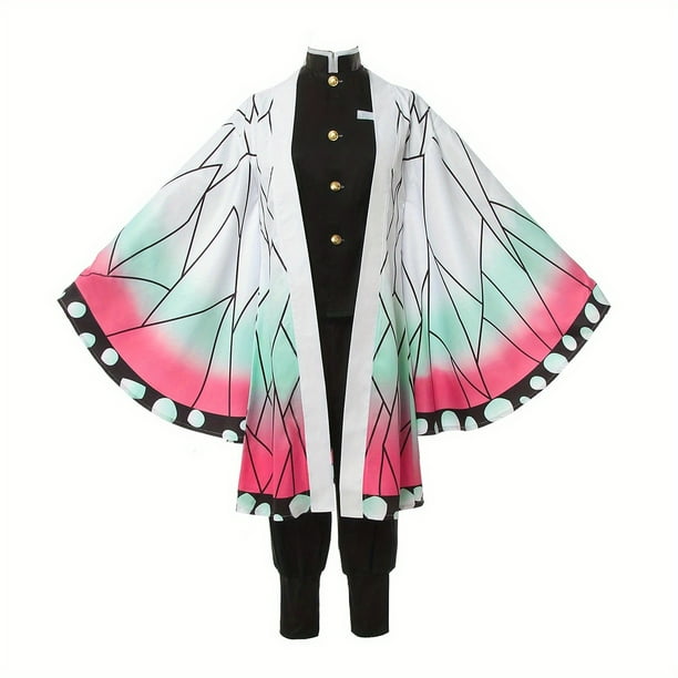 Disfraz De Adulto Anime Disfraz De Halloween Cosplay Mariposa Kimono Conjunto De Personajes