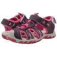 thumbnail image 3 of Apakowa Kid's Boy's Girl's Soft Sole Close Toe Sport Beach Sandals (Color : purple, Size : 6 Toddler), 3 of 8