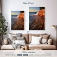thumbnail image 4 of Elephant Stock Pictured Rocks Michigan Wall Art - Vertical Canvas Wall Art - Hallway Wall Decor - Beach Canvas - Brown And Orange Decor By Alan Majchrowicz - 24" x 36", 4 of 8