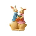 thumbnail image 1 of Tauxra Hollowed Out Ceramic Easter Egg Glowing Night Light For Home Tabletop Shelf Decor, 1 of 6
