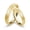 Gold, variant on Meissa Vintage Brushed Finish Adjustable Open Cuff Couple Ring Set, 14K Gold Plated 925 Sterling Silver Leaf Engraved Promise Wedding Bands for Couple Anniversary Gift