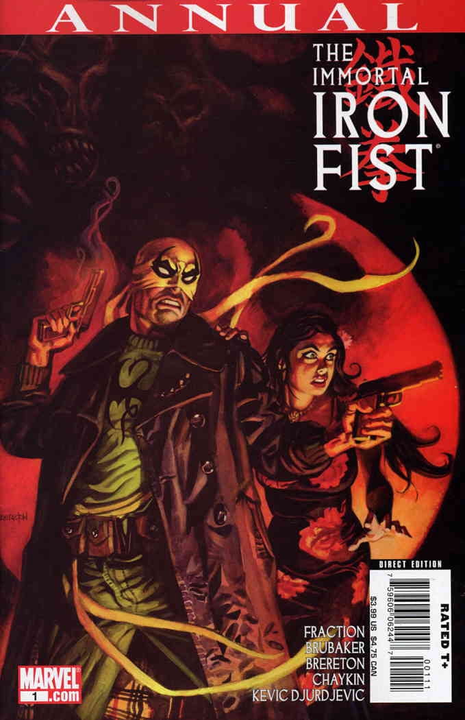 Cover of The Immortal Iron Fist Annual #1