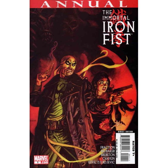 Immortal Iron Fist, The Annual #1 VF ; Marvel Comic Book