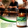 thumbnail image 3 of PYAN-Mint Eucalyptus Odor Eliminating Candles | Eliminates 95% of Pet, Smoke & Bathroom Odors – 7 oz Hand Poured Non-Toxic Soy Candle - Air Freshing Scented Candles - Stress Relief Gifts for Women Me, 3 of 3