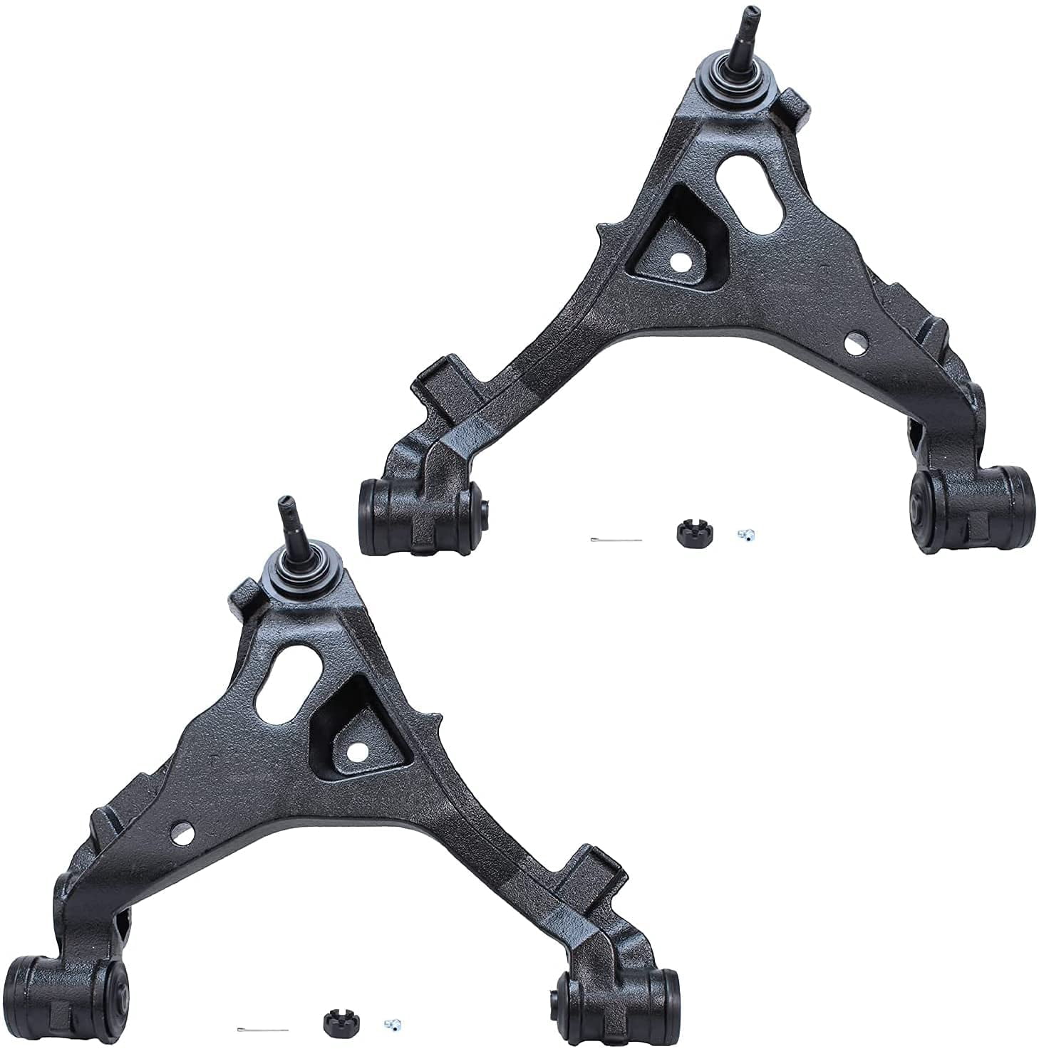Detroit Axle - 4WD Front Upper and Lower Control Arms w/ Ball Joints Replacement for Ford Expedition F-150 Lincoln Navigator - 4pc Set Fits select: 1997-2003 FORD F150, 2000-2001 FORD EXPEDITION XLT
