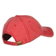 thumbnail image 4 of I Love USA Eagle Patch Washed Cap - Red OSFM, 4 of 5