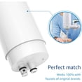 thumbnail image 4 of Waterdrop Faucet Water Filter, Replacement for Brita® Filter, 36311 On Tap Water Filtration System, Brita® Replacement Filters, 4-Months or 100 Gallons White (2 Packs), 4 of 9