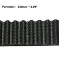thumbnail image 2 of Unique Bargains S3M 110 Teeth Engine Timing Belt Rubber Geared-Belt 330mm Girth 10mm Width, 2 of 2