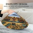 thumbnail image 4 of Yayeee Pillowcase Queen Size Set of 2 Satin Wrinkle Resistant Pillow Case, Retro Abstract Eagle, 4 of 8